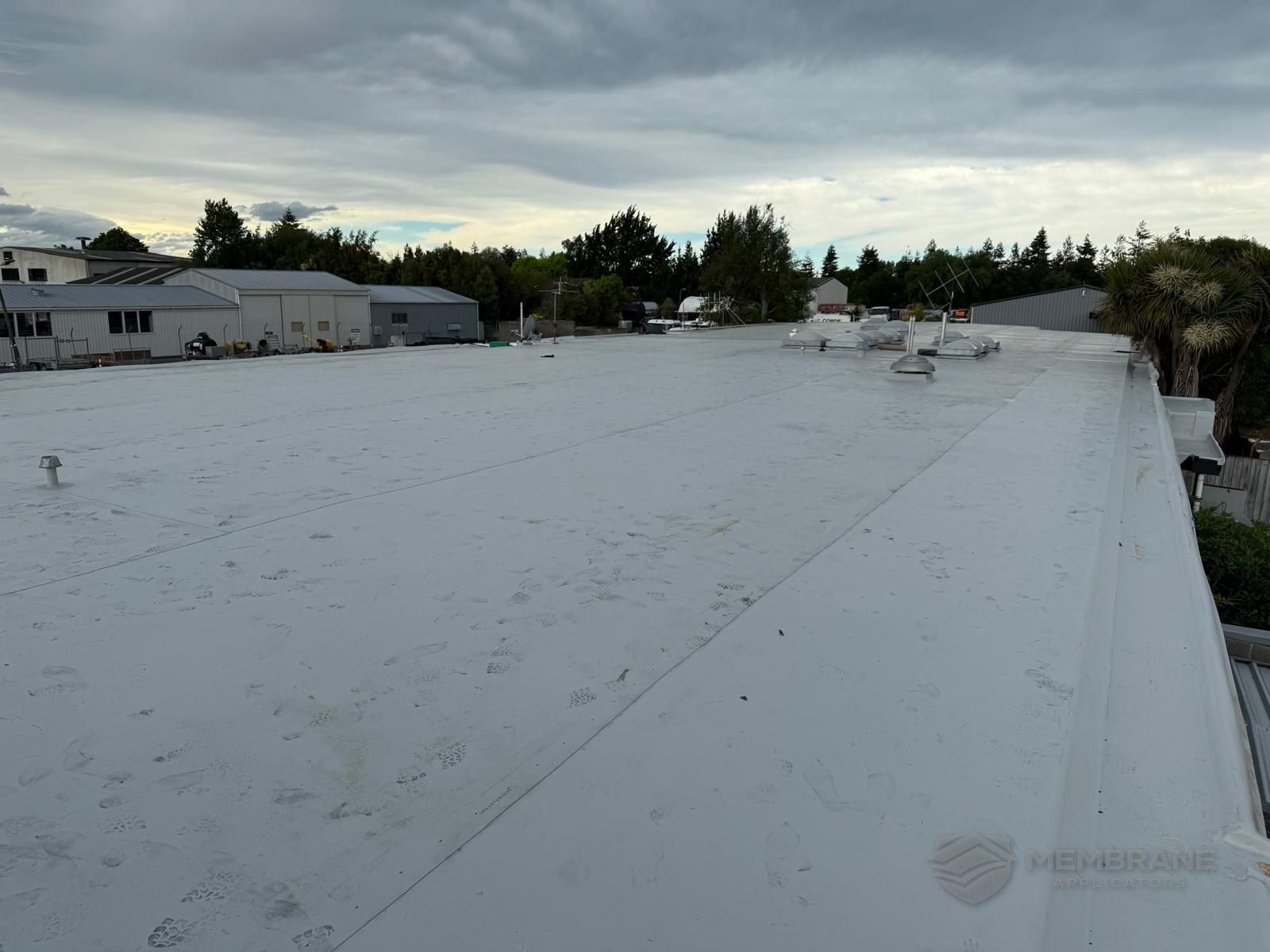 After - Commercial roof replacement