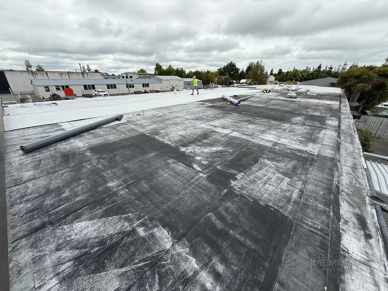 Before - Commercial roof replacement