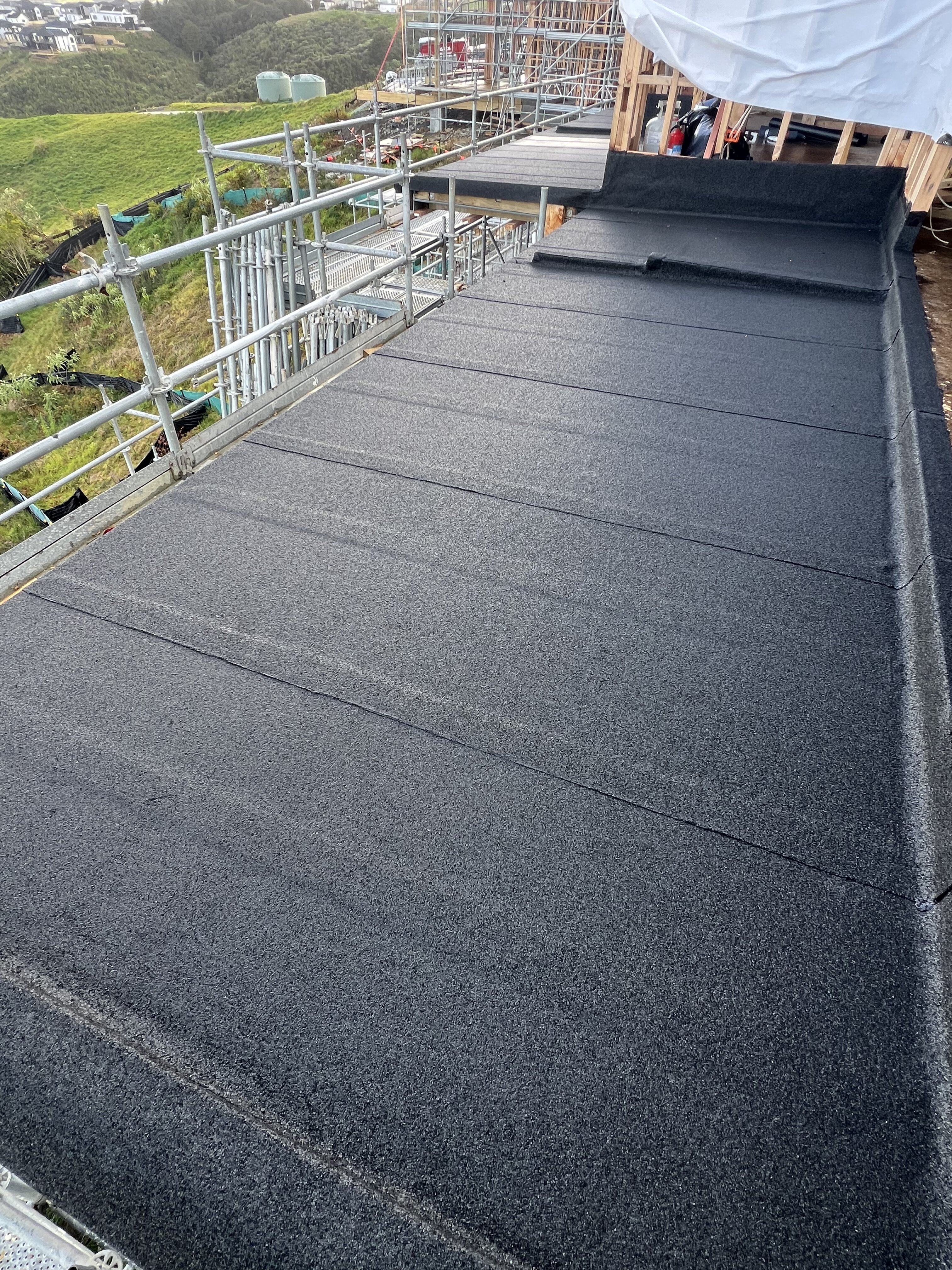 Torch-on roofing project 2