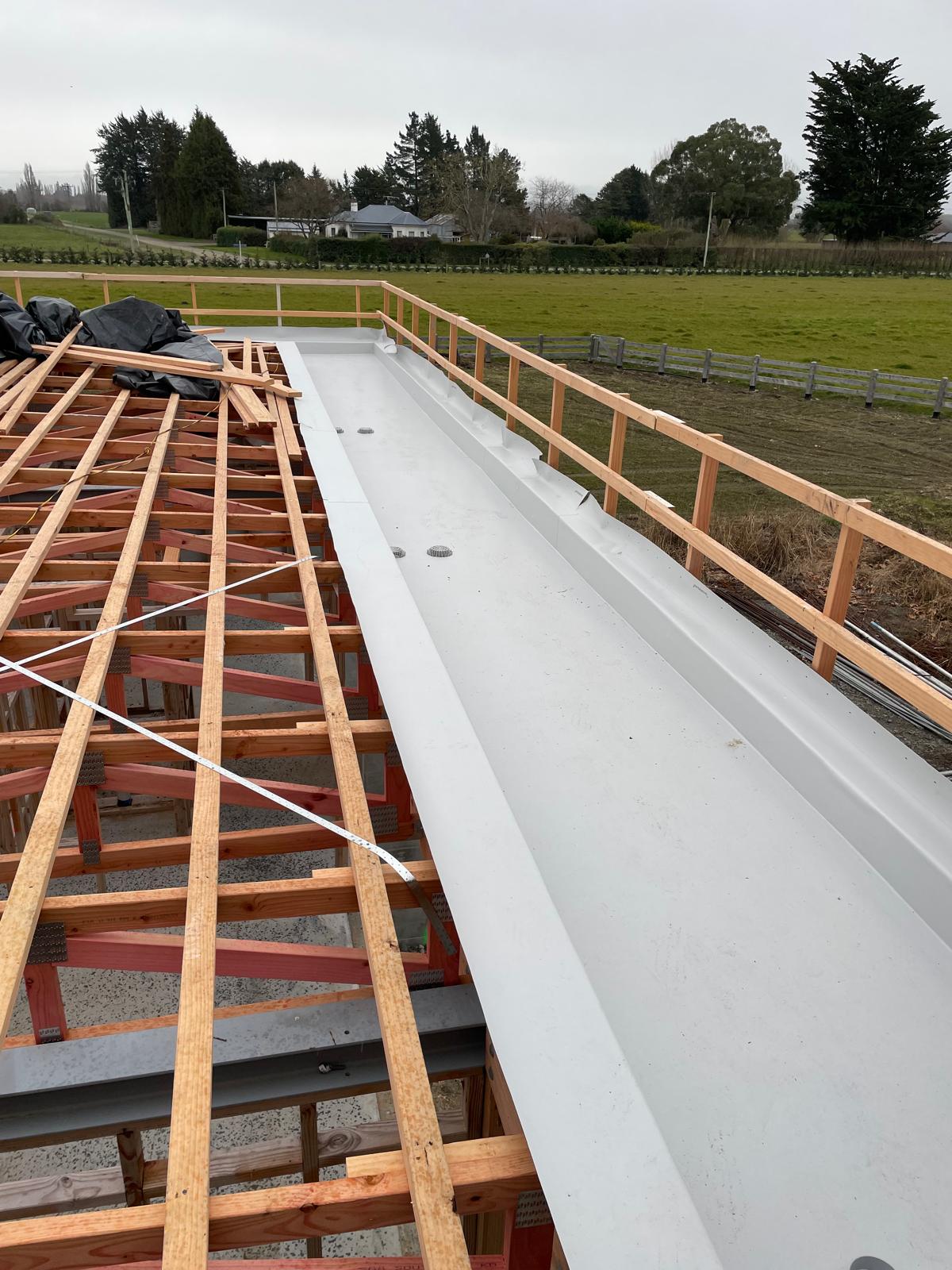 TPO roofing project 1